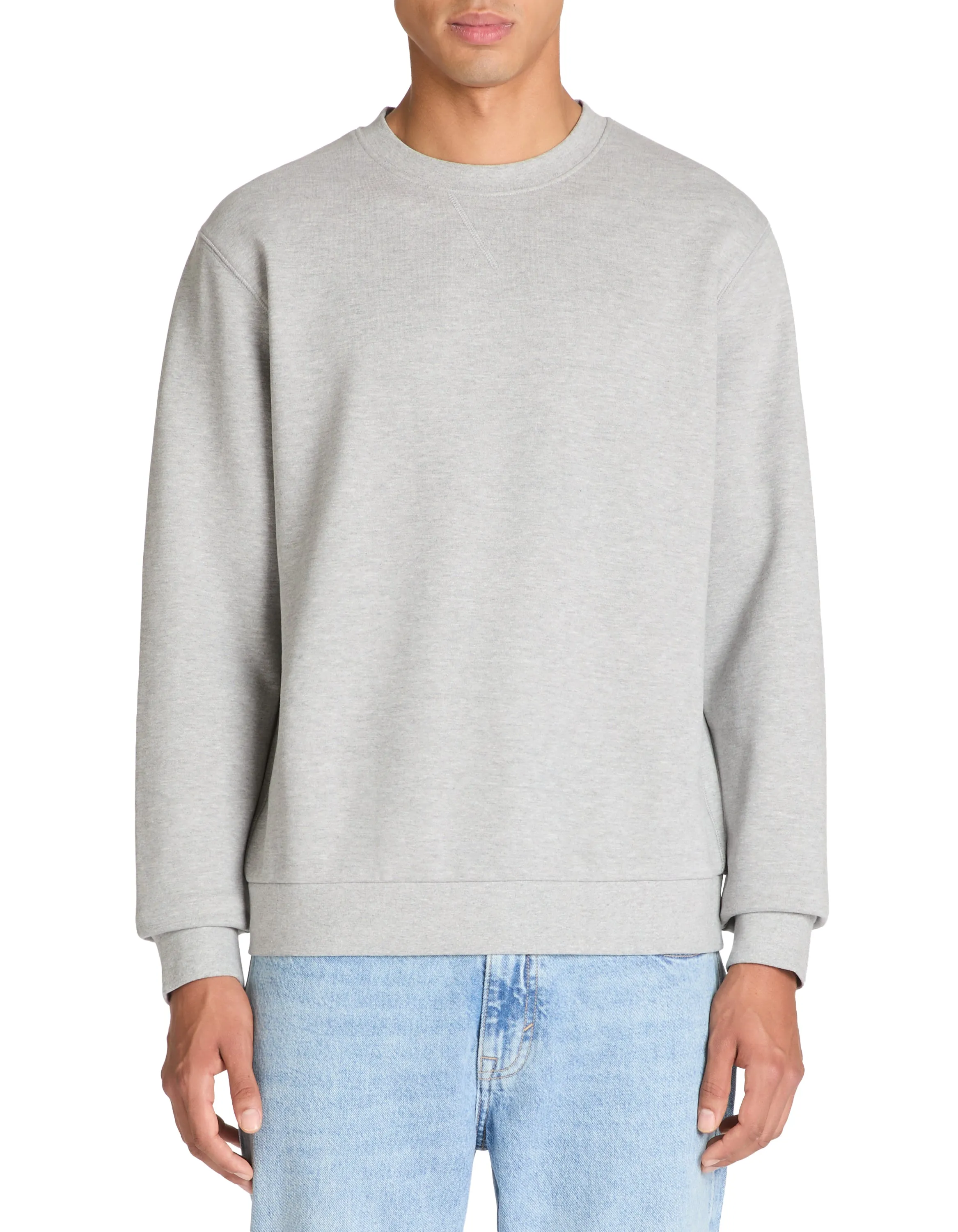 100% cotton round neck sweatshirt