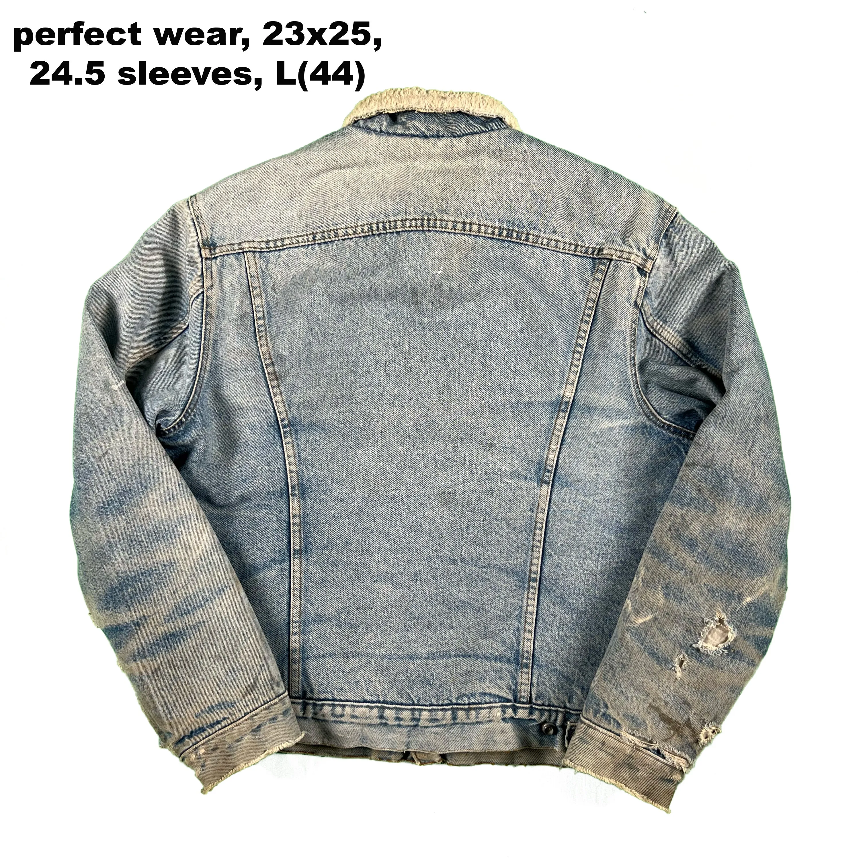 70s/80s Levi's Sherpa Lined Denim Trucker Jacket- SELECT JACKET