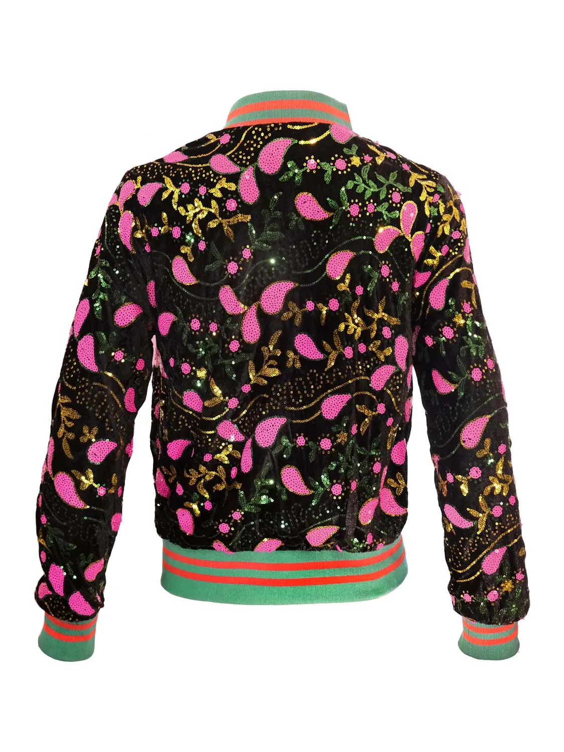 Absolutely Fabulous | Disarray Sequin Bomber Jacket | Unisex