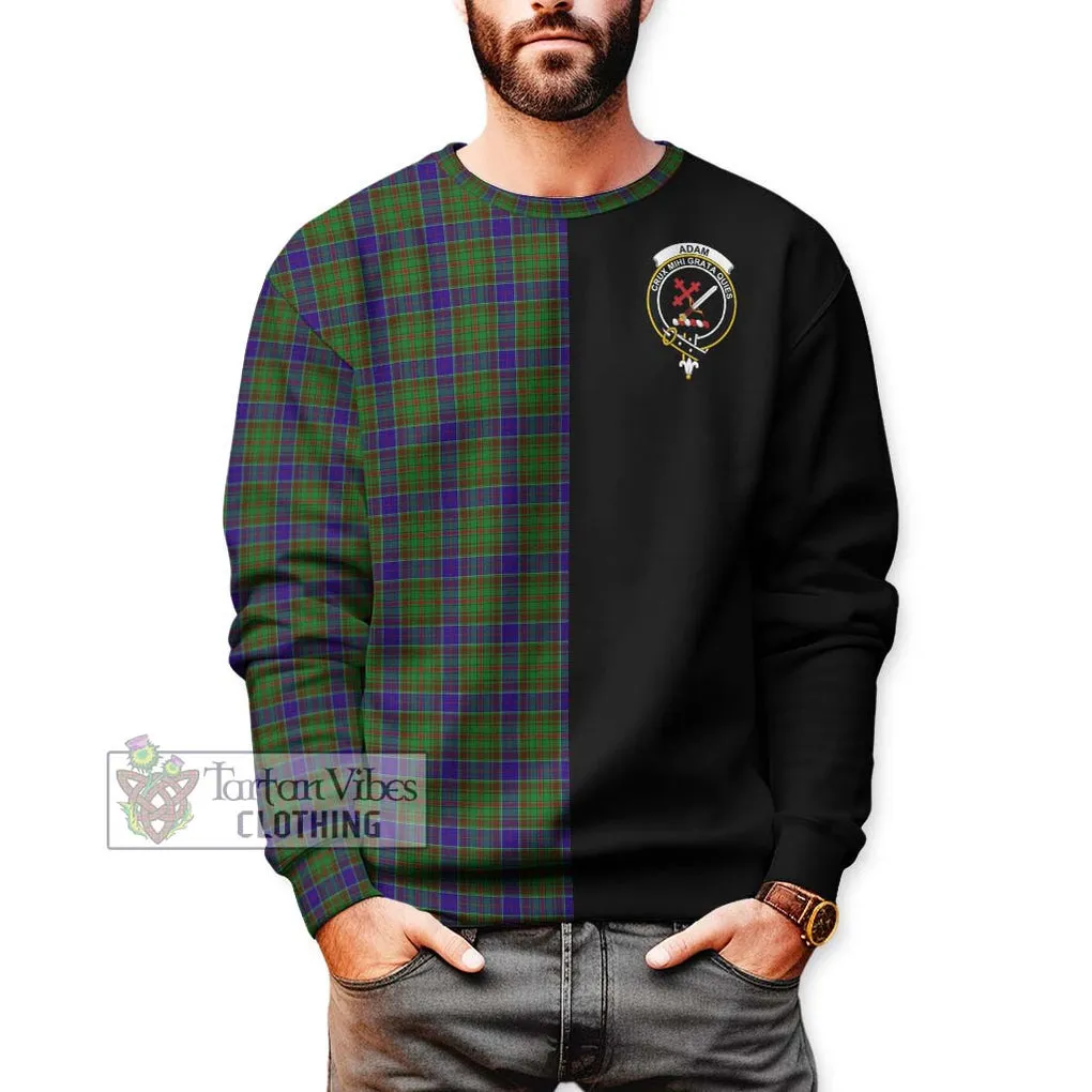 Adam Tartan Sweatshirt with Family Crest and Half Of Me Style