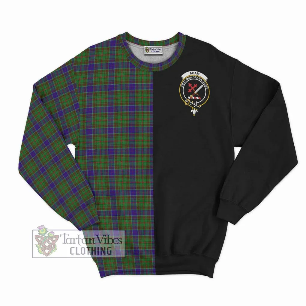 Adam Tartan Sweatshirt with Family Crest and Half Of Me Style