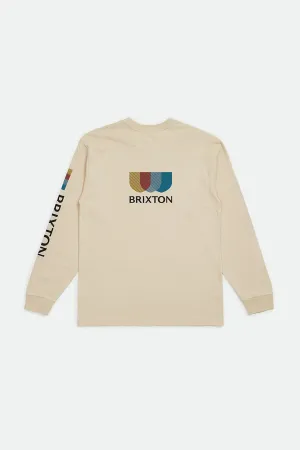 Alton L/S Standard Tee - Sand