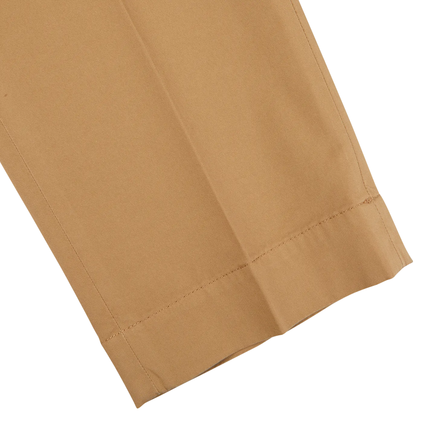 Beige Cotton Stretch Regular Chinos