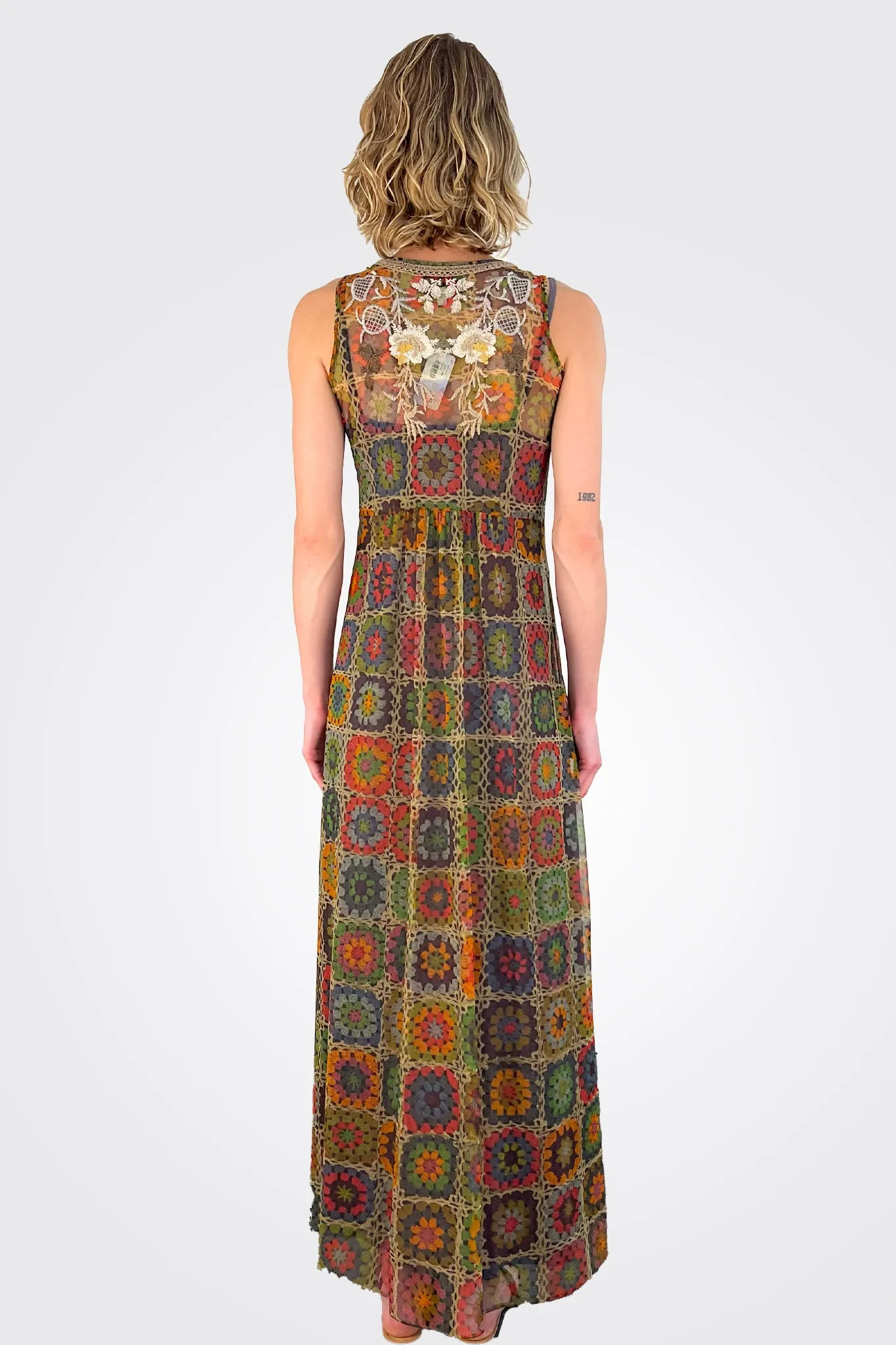 Bitola Mesh Dress - Multi