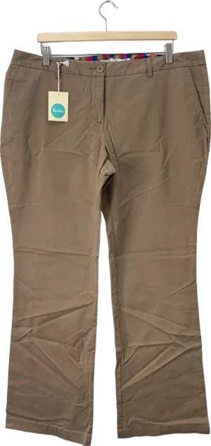 Boden Brown Flare Chinos UK 14