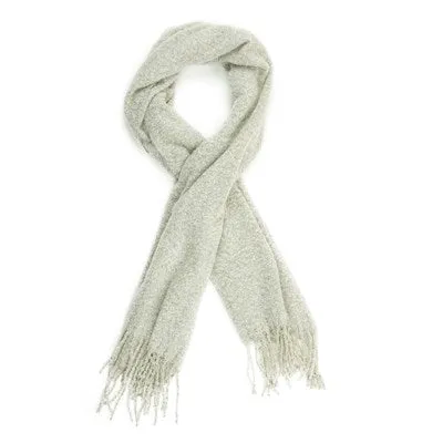 Britt's Knits Stardust Oversized Scarf - Oatmeal