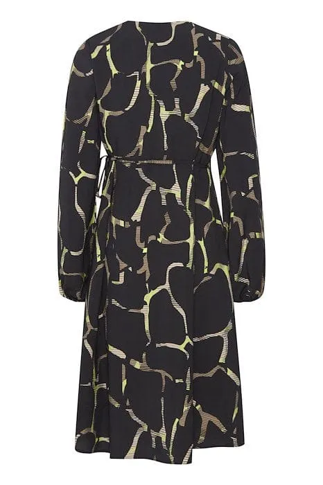 b.young Byibine Wrap Dress Light Woven