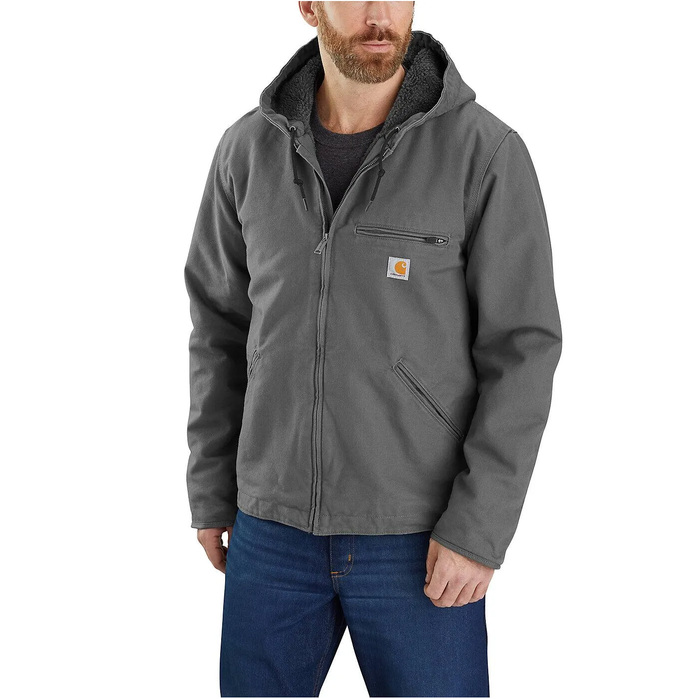 Carhartt Washed Duck Sherpa Jacket