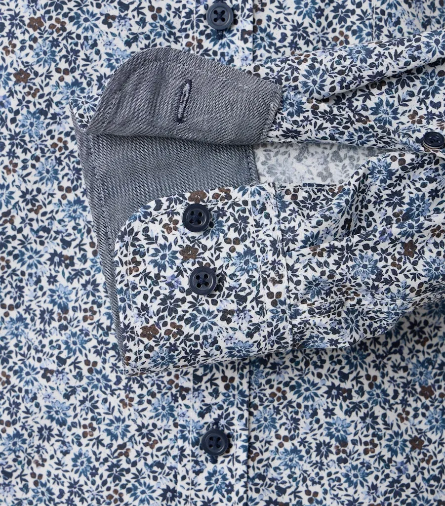 Casa Moda  - Casual Fit , Organic Cotton, Flower print