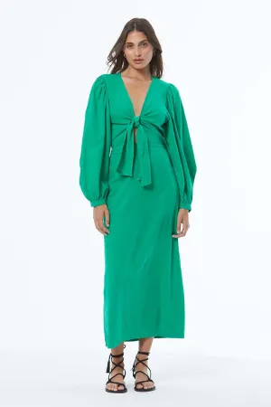 Caza Dress // Island Green Pigment ~ NO RETURNS