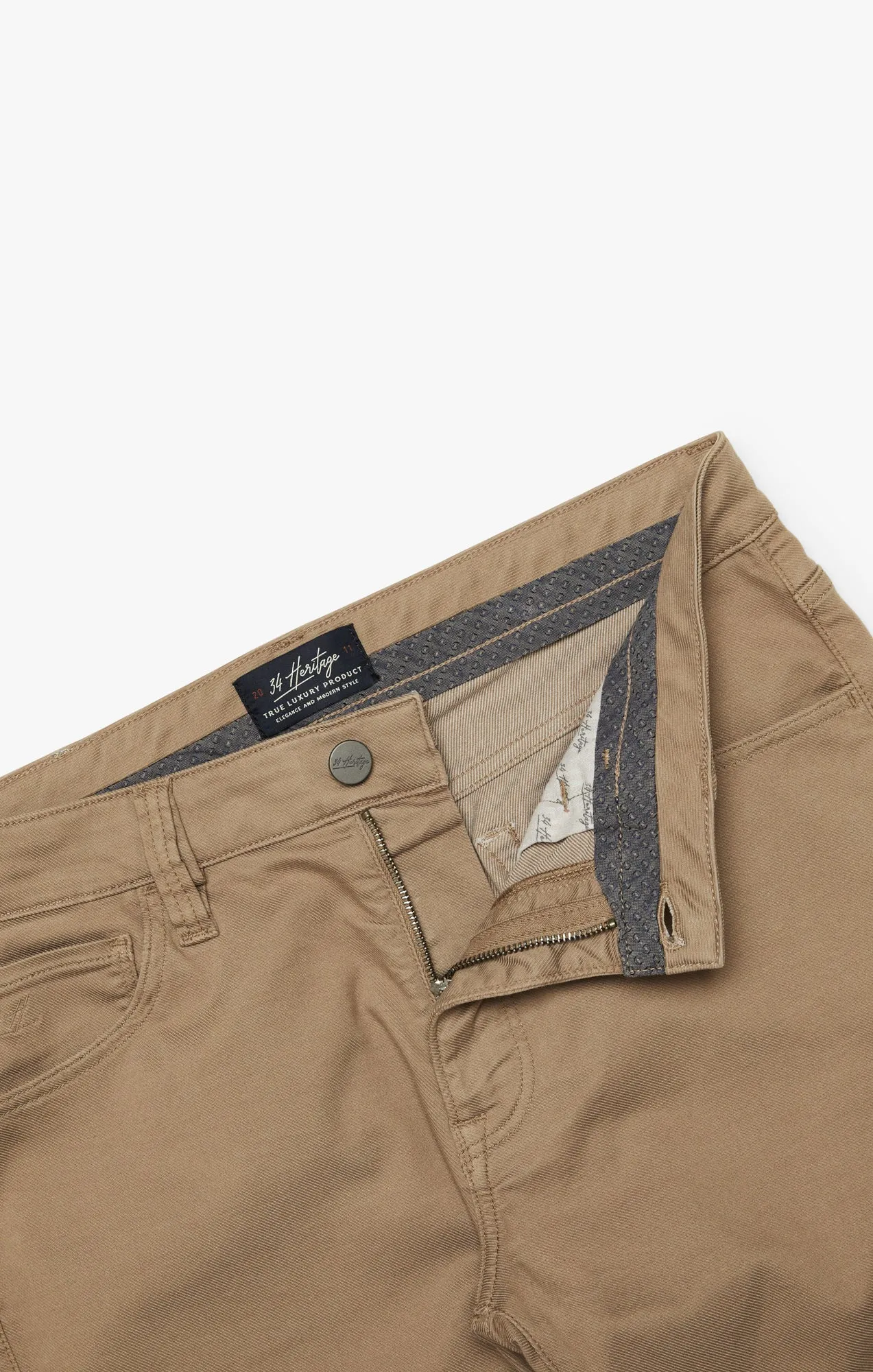 Cool Tapered Leg Pants In Khaki CoolMax