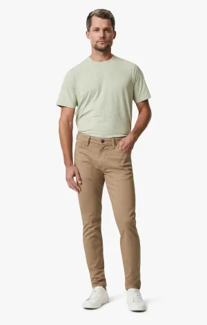 Cool Tapered Leg Pants In Khaki CoolMax