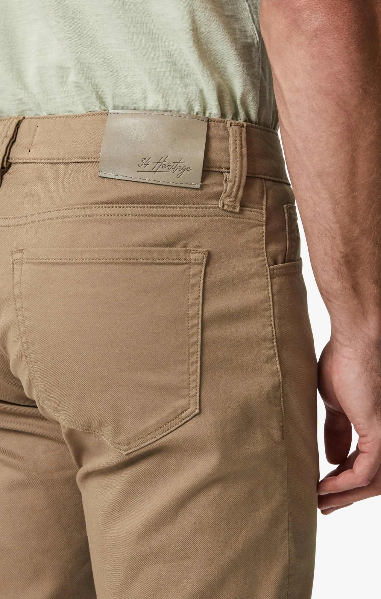 Cool Tapered Leg Pants In Khaki CoolMax