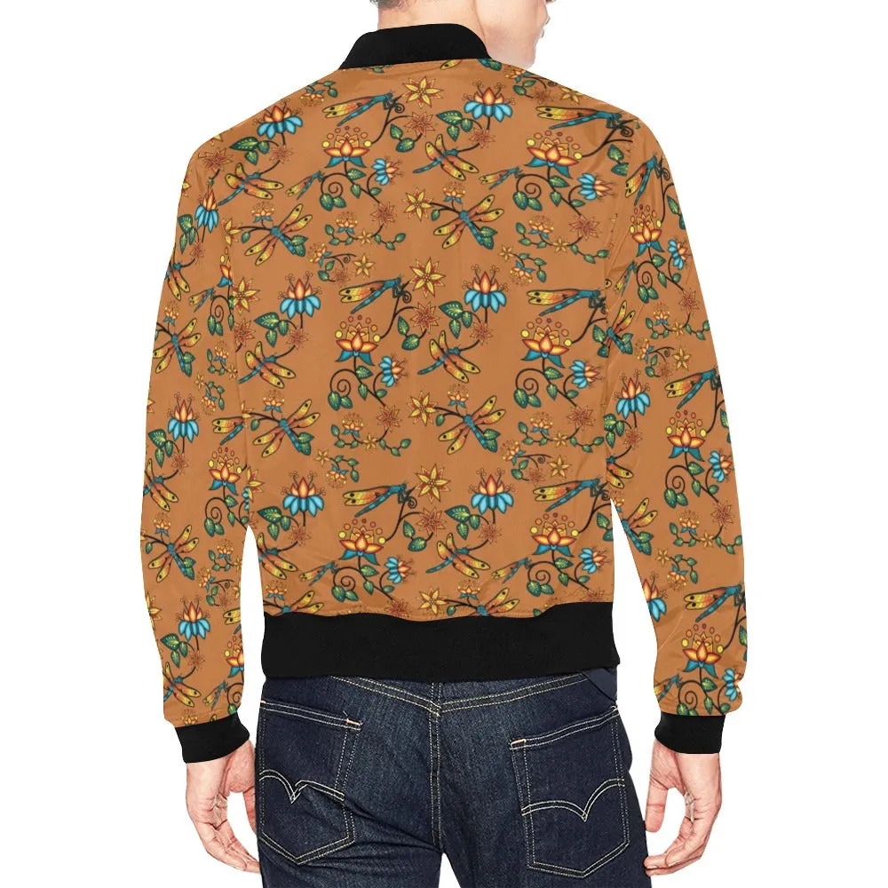 Dragon Lily Sierra Bomber Jacket for Men