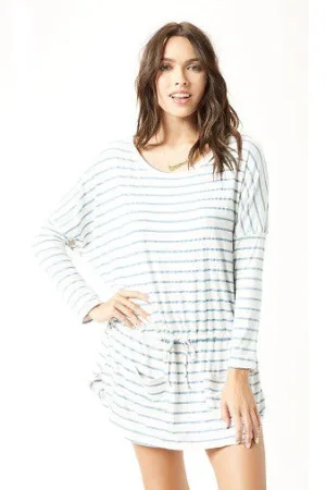 Eberjey Lounge Stripe Slouchy Tunic