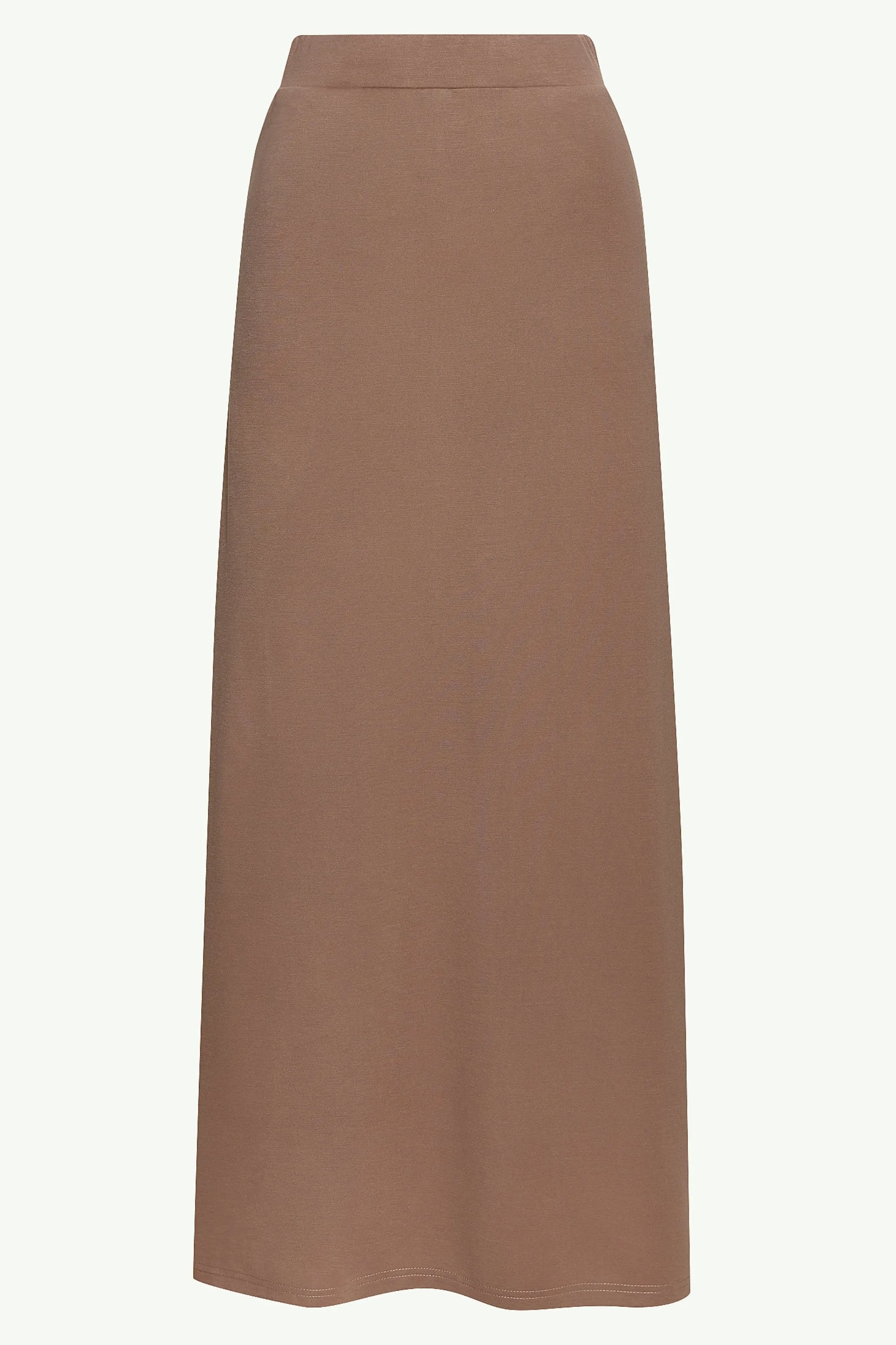 Essential Jersey Maxi Skirt - Taupe