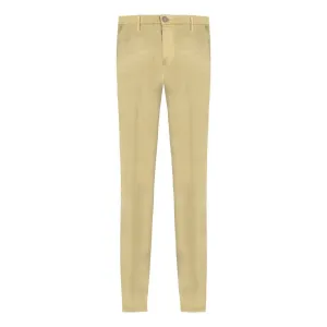 FRADI Satin Cotton Stretch Chino MILITARY GREEN REG