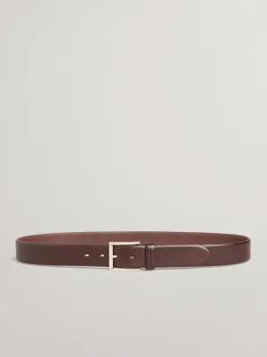 Gant Men Tang Closure Slim Leather Belt