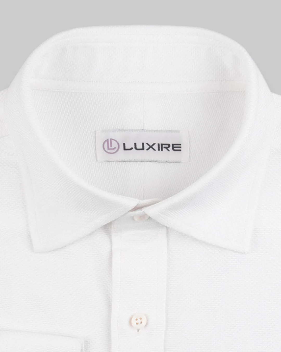 Grandi and Rubinelli Matt White Lustrous Shirt