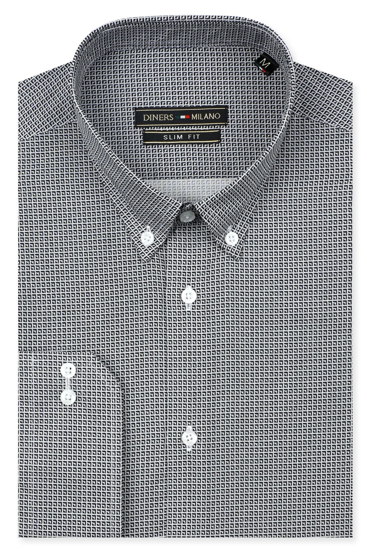 Grey Casual Milano Shirt