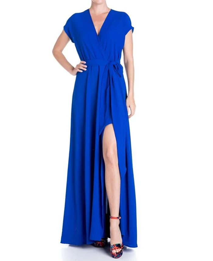 Jasmine Meghan Los Angeles Women's Maxi Dress, Royal