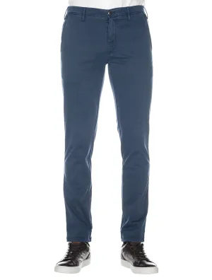 Lupus Slim Fit Cotton Trouser Blue