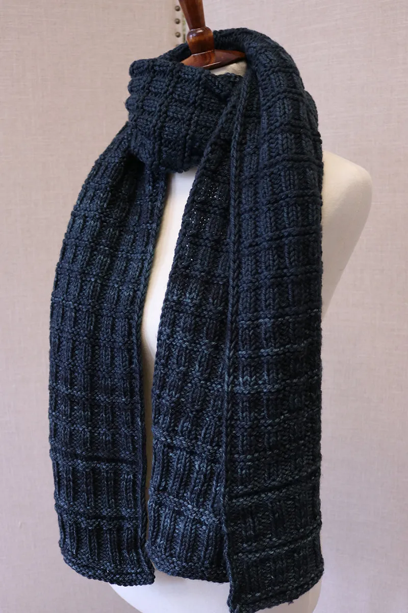 Madelinetosh Tosh Patterns - Texture Scarf - PDF Download