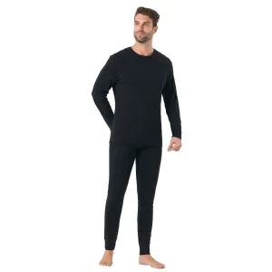 Men's Merino 250g Thermal Base Layer Set Black