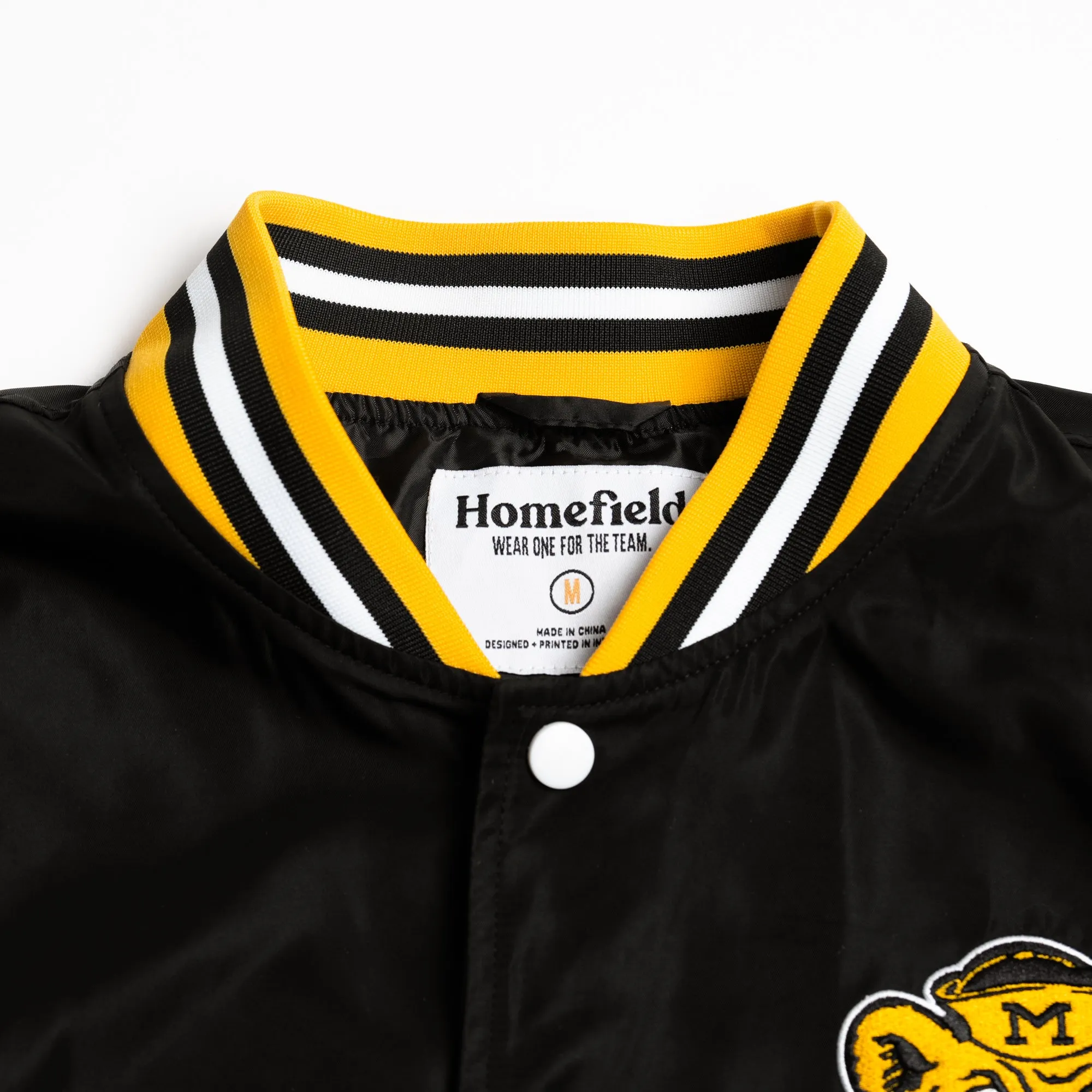 Missouri Tigers Vintage Mizzou Script Bomber Jacket