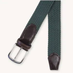 Moss Green Elastic Belt