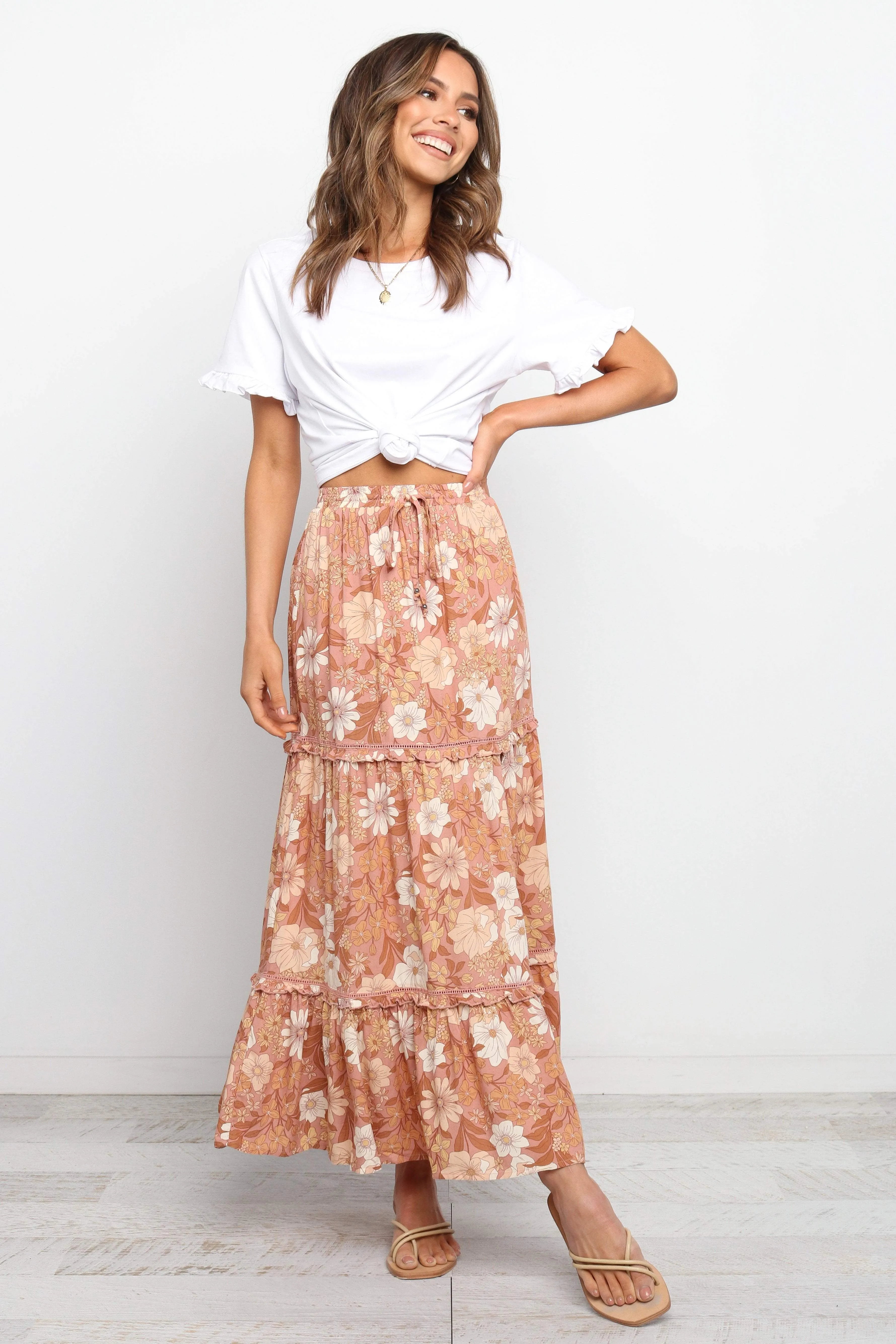 Osani Skirt - Brown