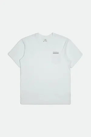 Palmer Chain S/S Standard Pocket Tee - White