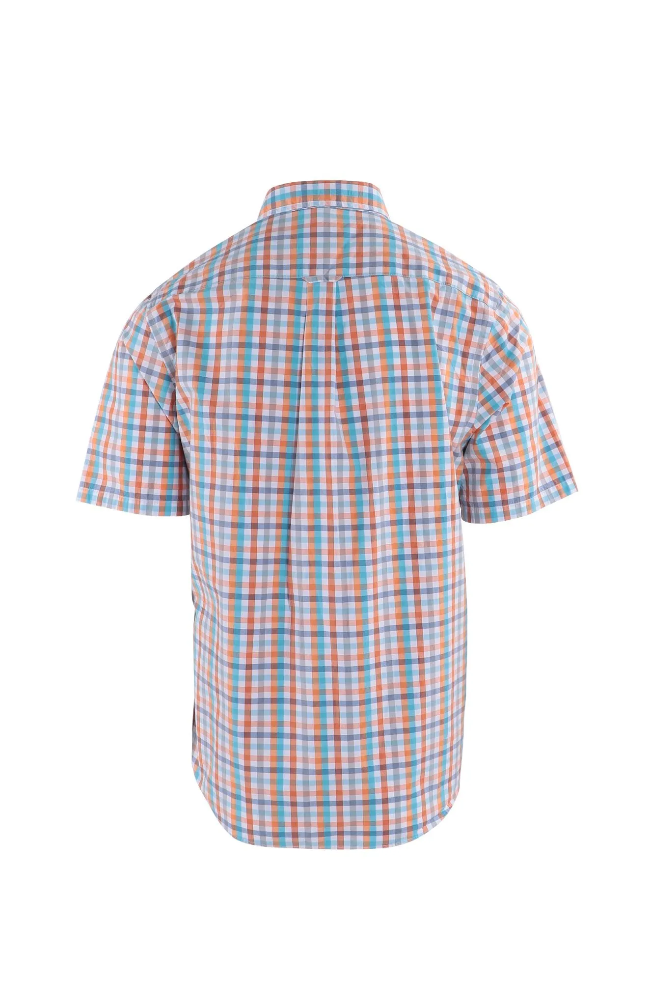 Pringle SS Check Orange Hutton Shirt