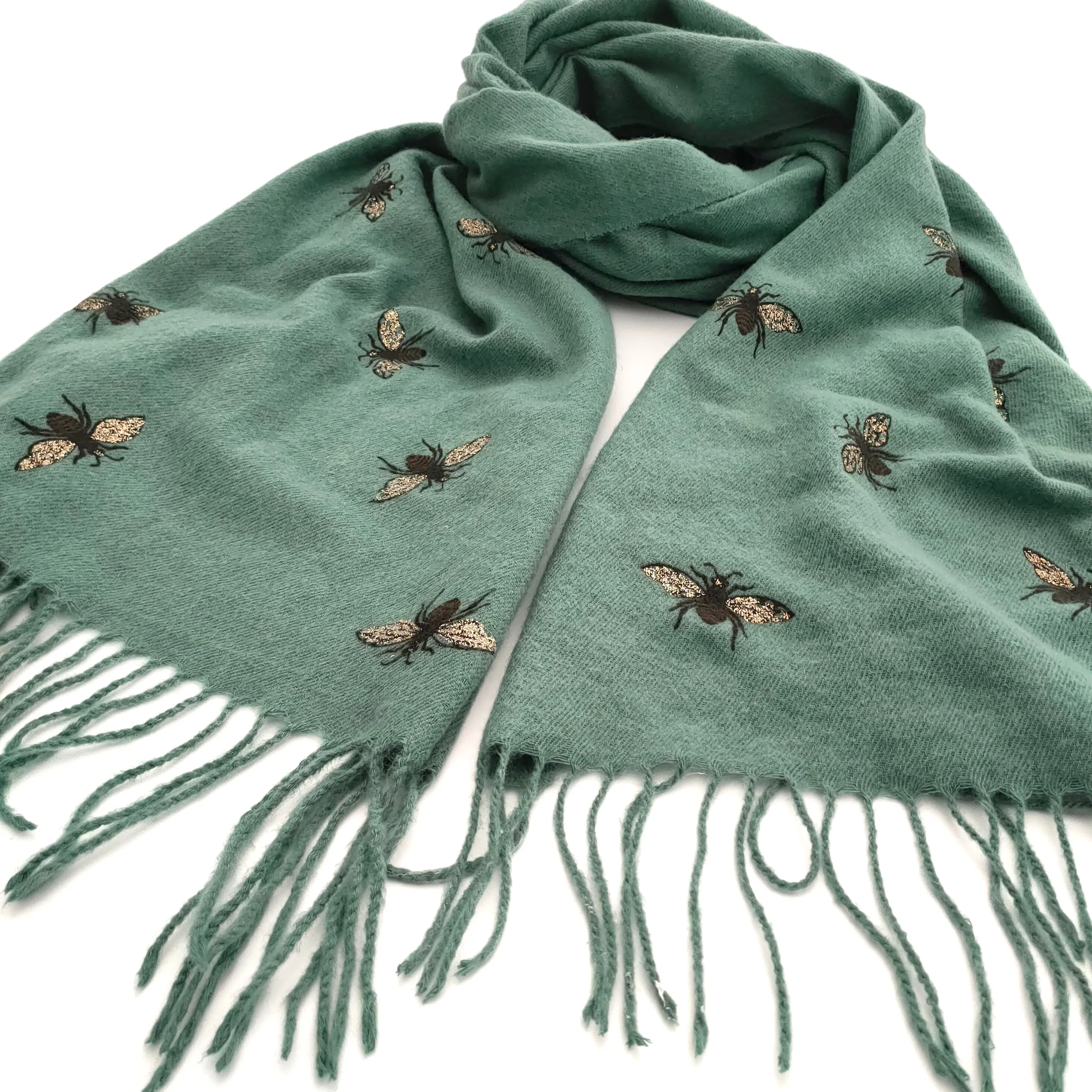 Remo - Glitter Bee Pashmina Style Scarf