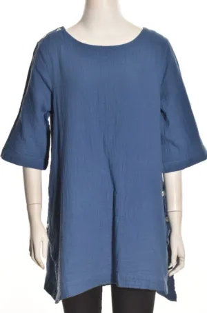 Shannon Passero Rene Tunic Top Indigo