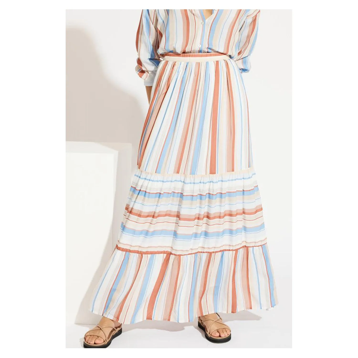 Skirt Marni Tiered Maxi