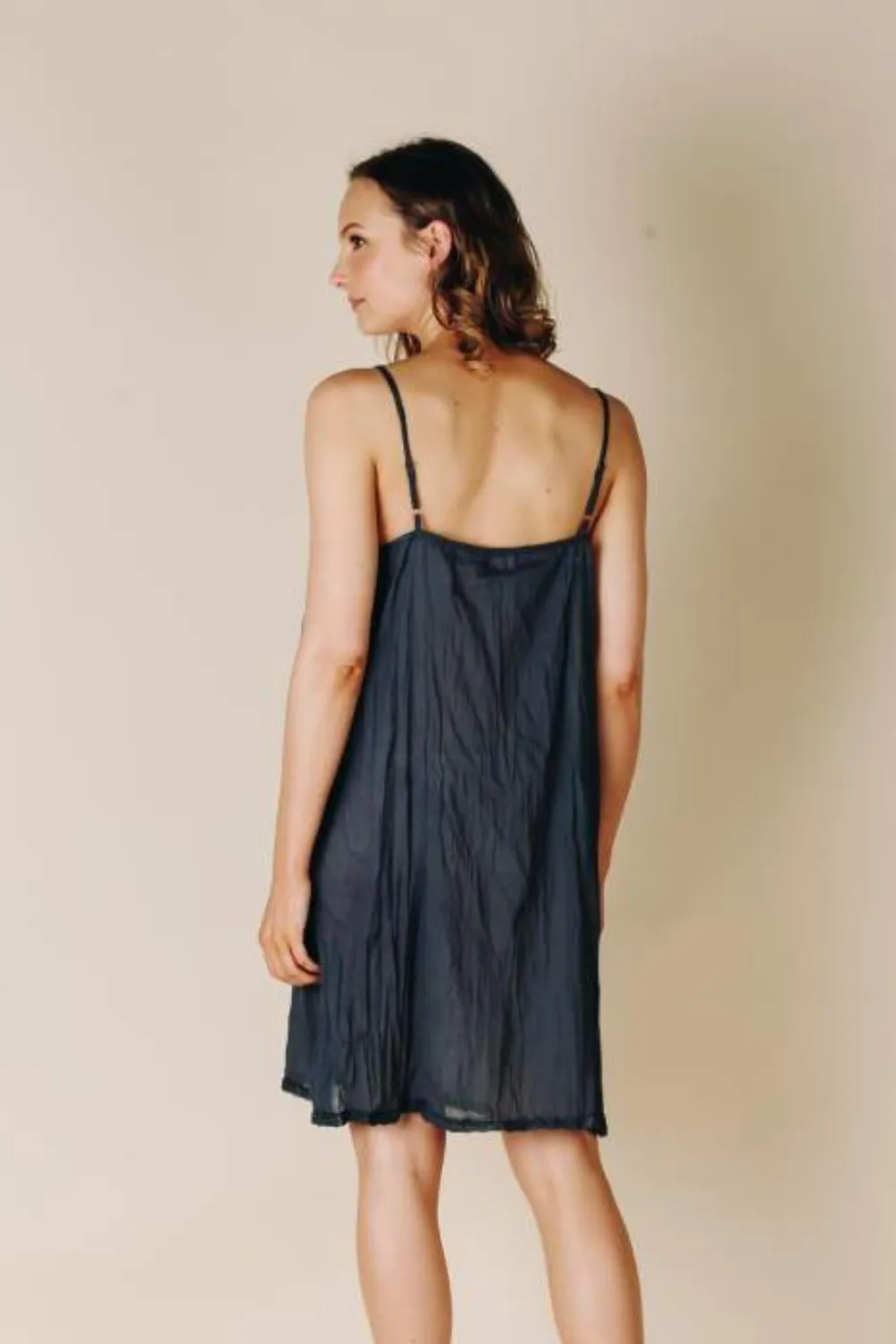 Slip Dress Ink Black