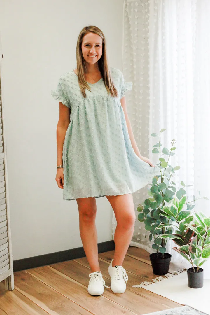 Swiss Dot Tunic Dress