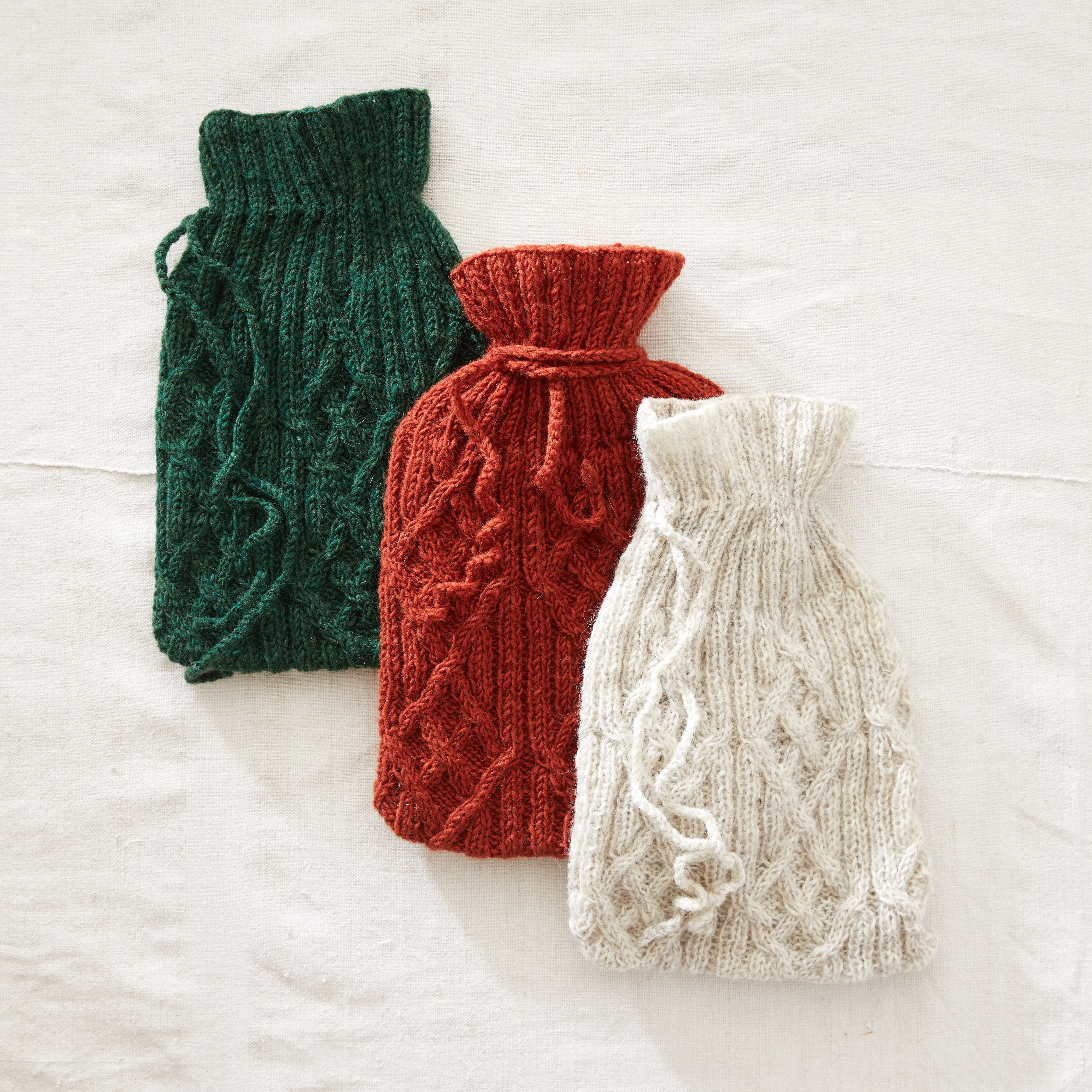 TAMASI Cable Knit Hot Water Bottle Cover (WS)