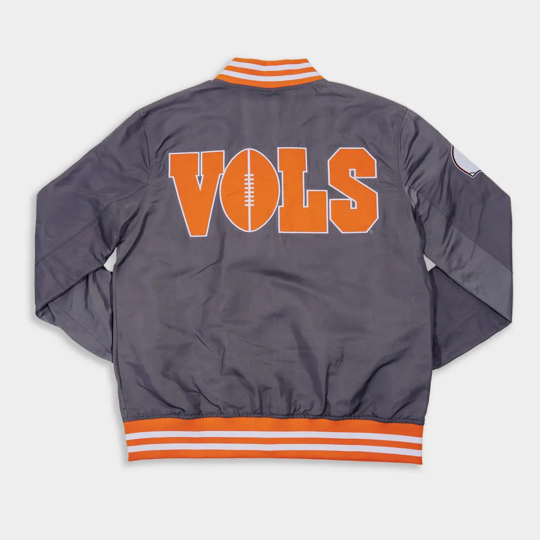 Tennessee Volunteers Football Smokey Grey Bomber Jacket