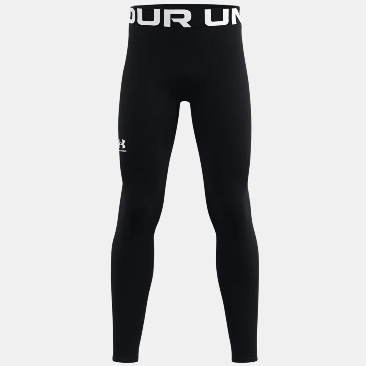 Under Armour Black/White ColdGear Armour Leggings