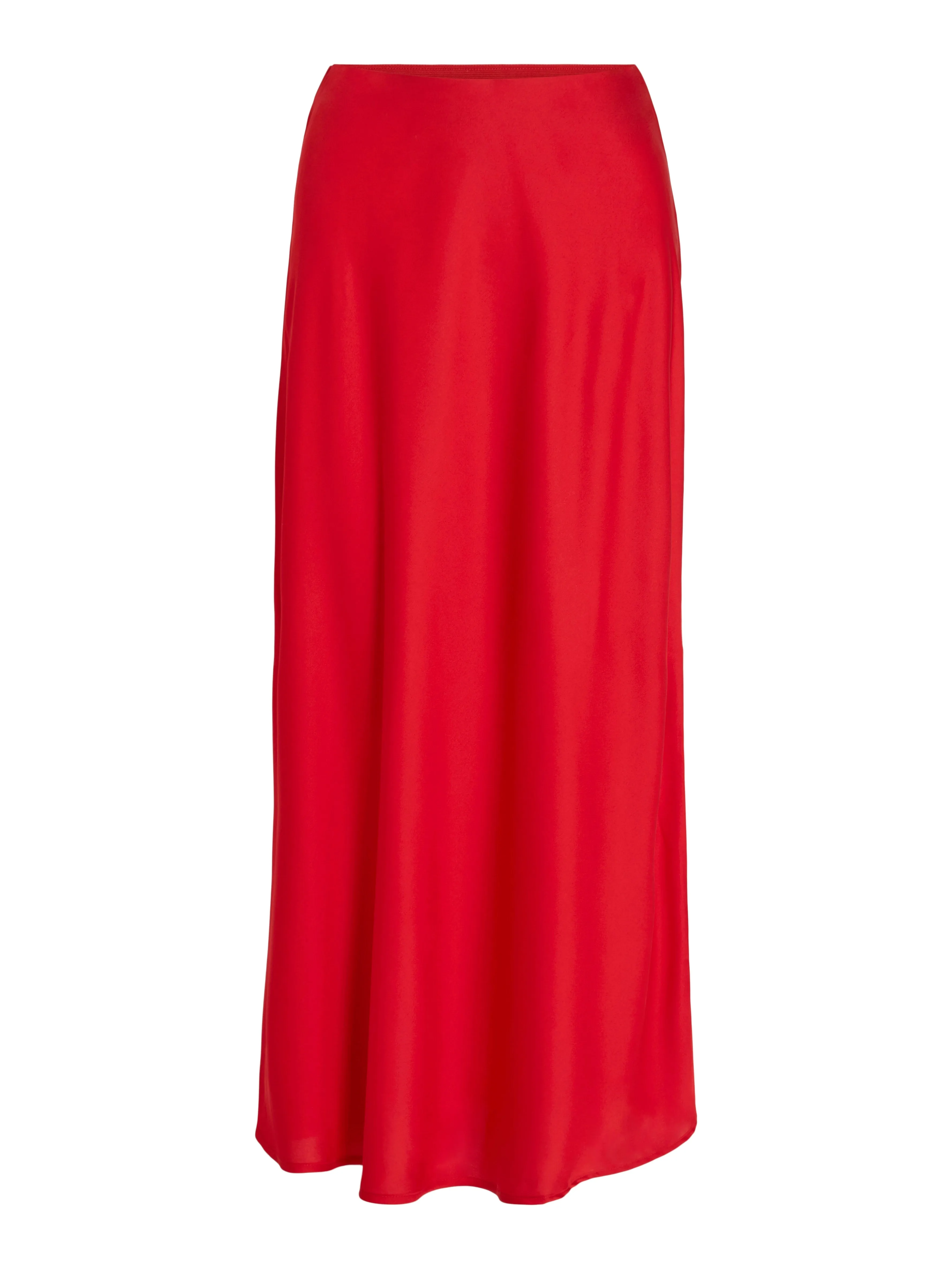 Vielette High Waisted Maxi Skirt (Barbados Cherry)