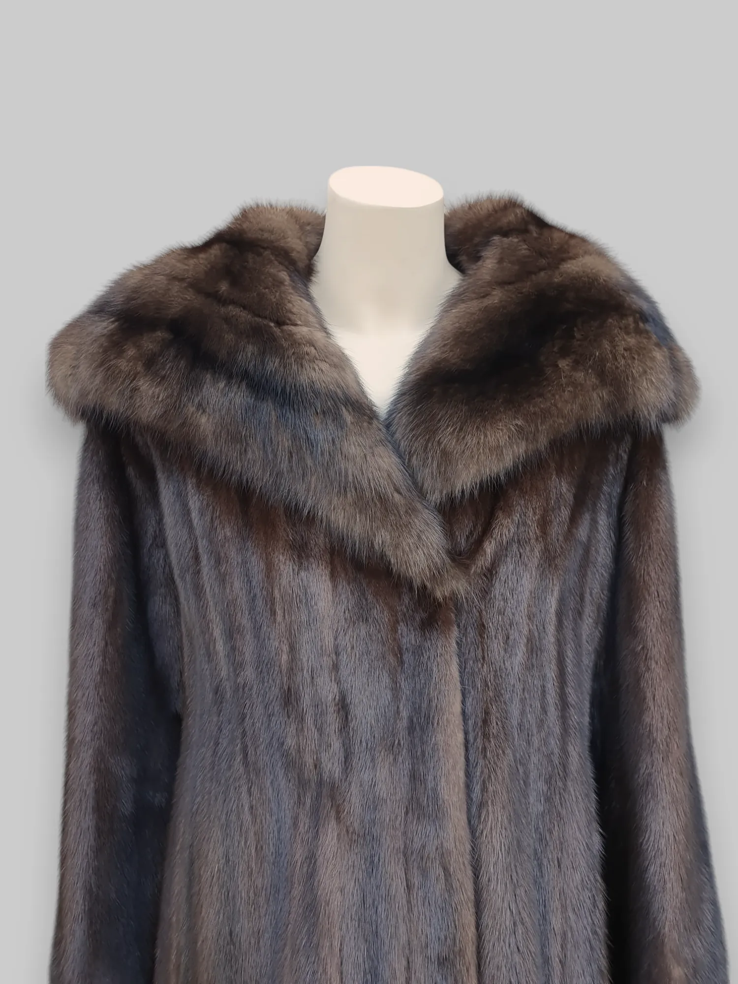 Vintage Lunaraine Mink & Sable Coat -Large