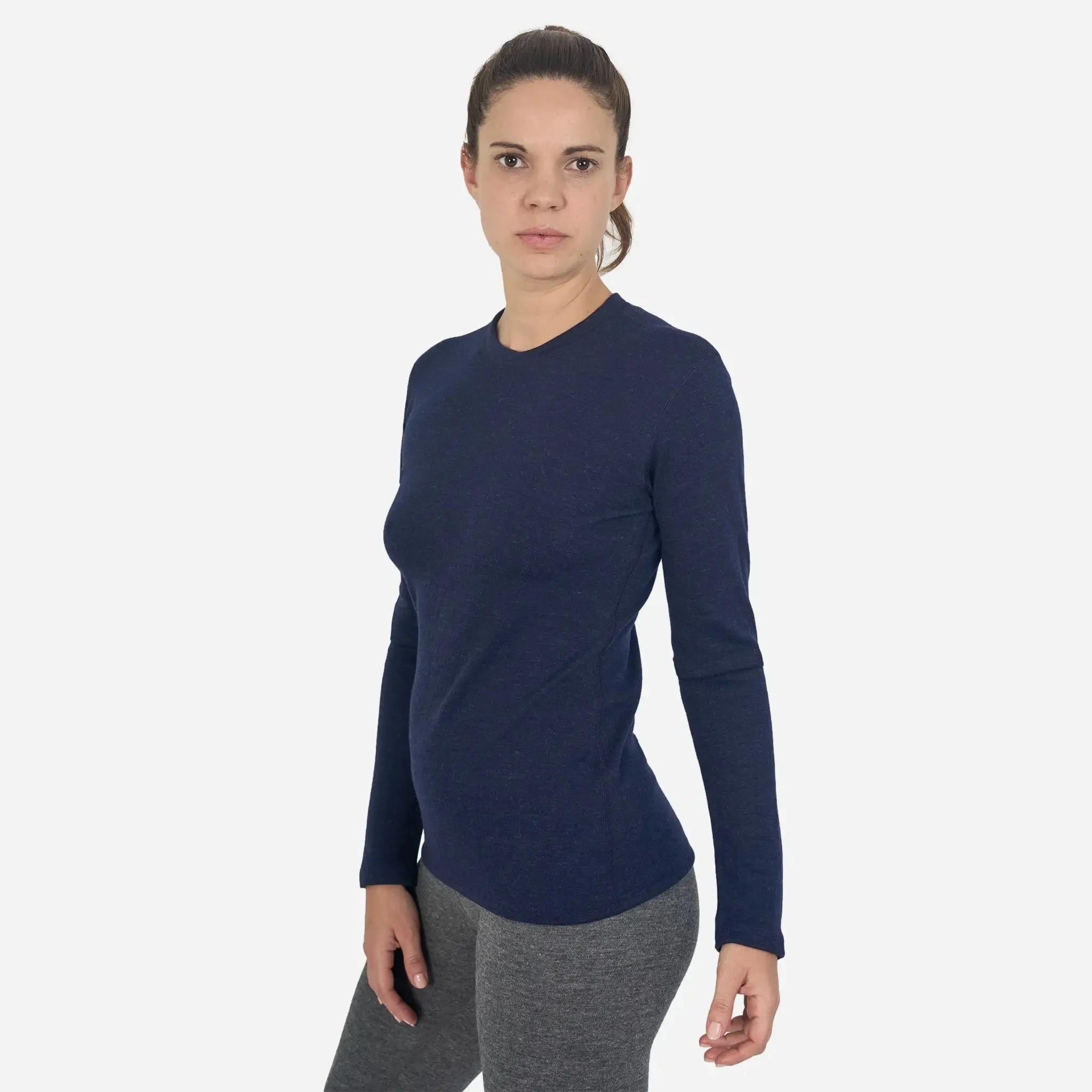 Women's Alpaca Wool Sweater: 300 Lightweight