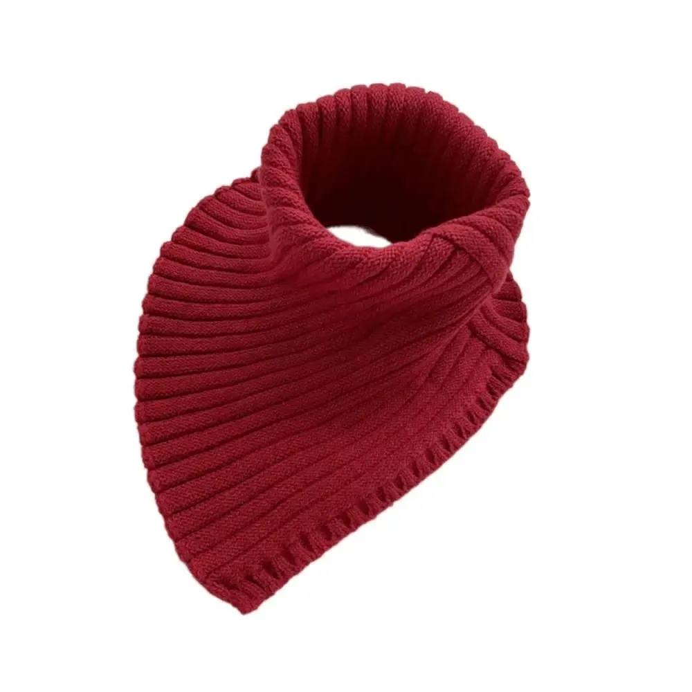 Women's Cotton Knit Snood Scarf - Warm Accessories - SF2014