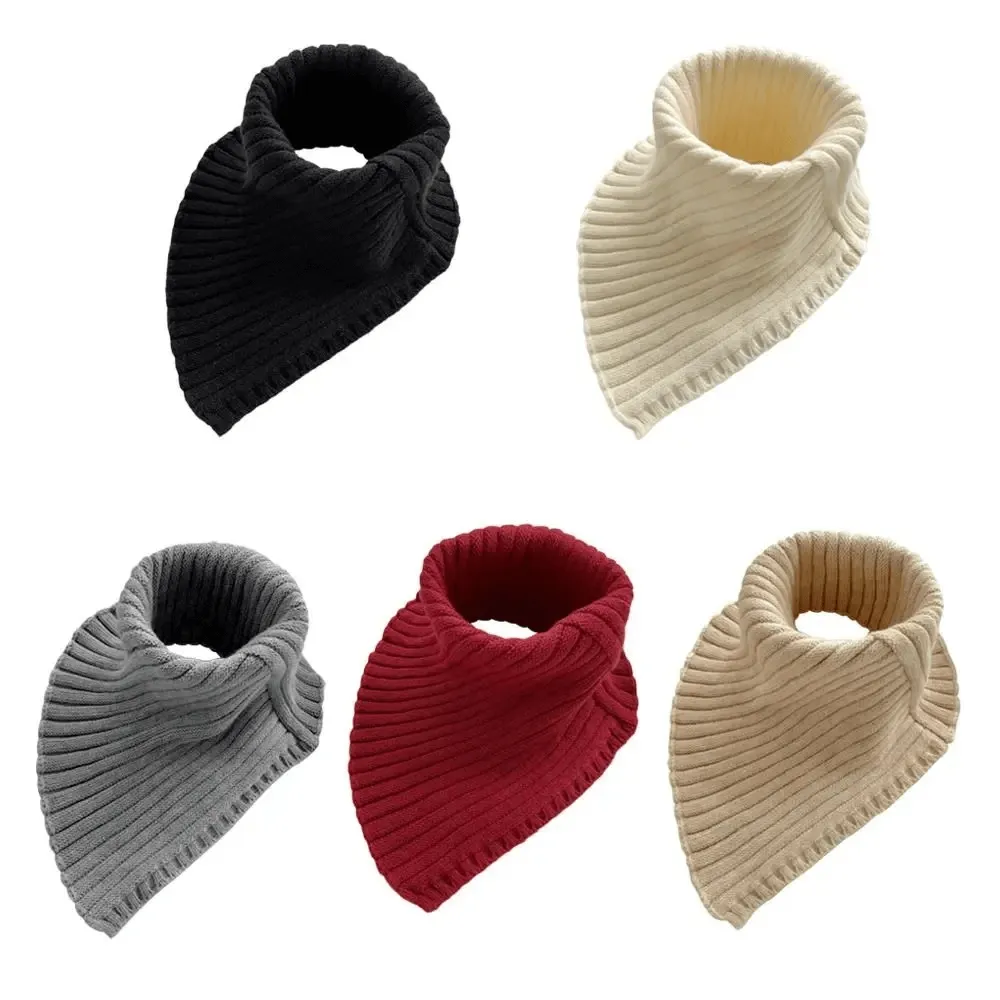 Women's Cotton Knit Snood Scarf - Warm Accessories - SF2014