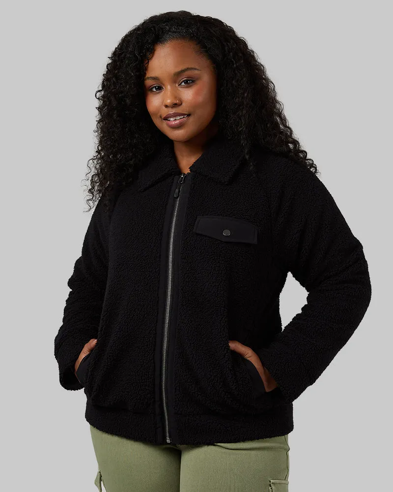 WOMEN'S TEDDY SHERPA JACKET