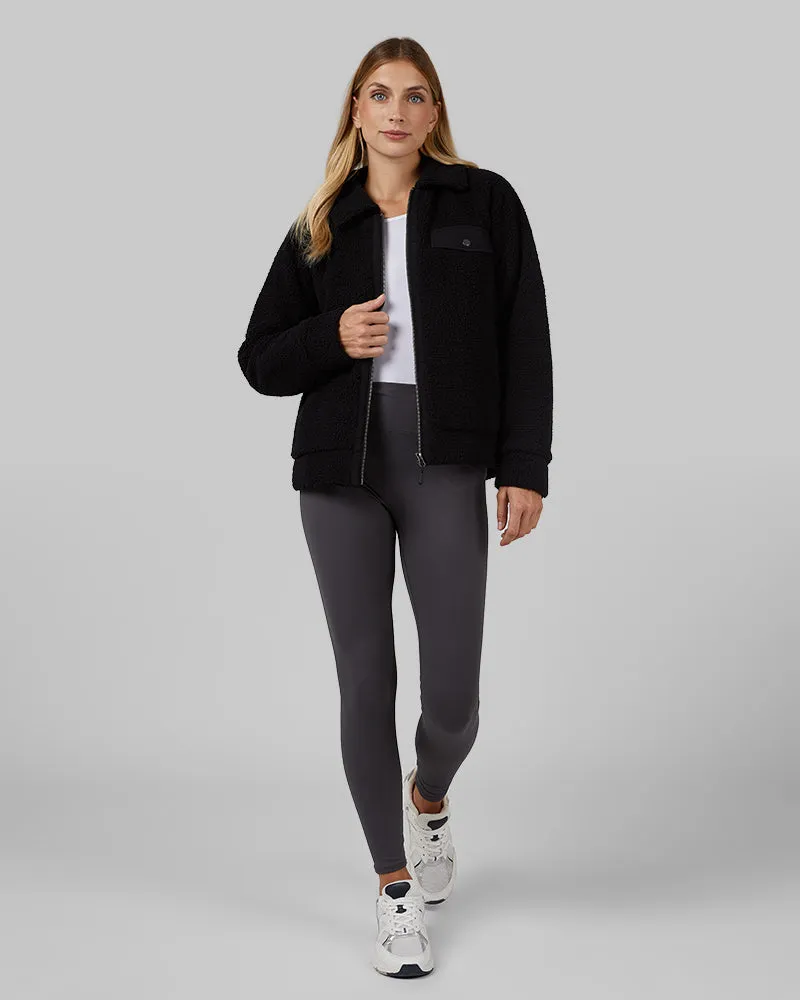 WOMEN'S TEDDY SHERPA JACKET