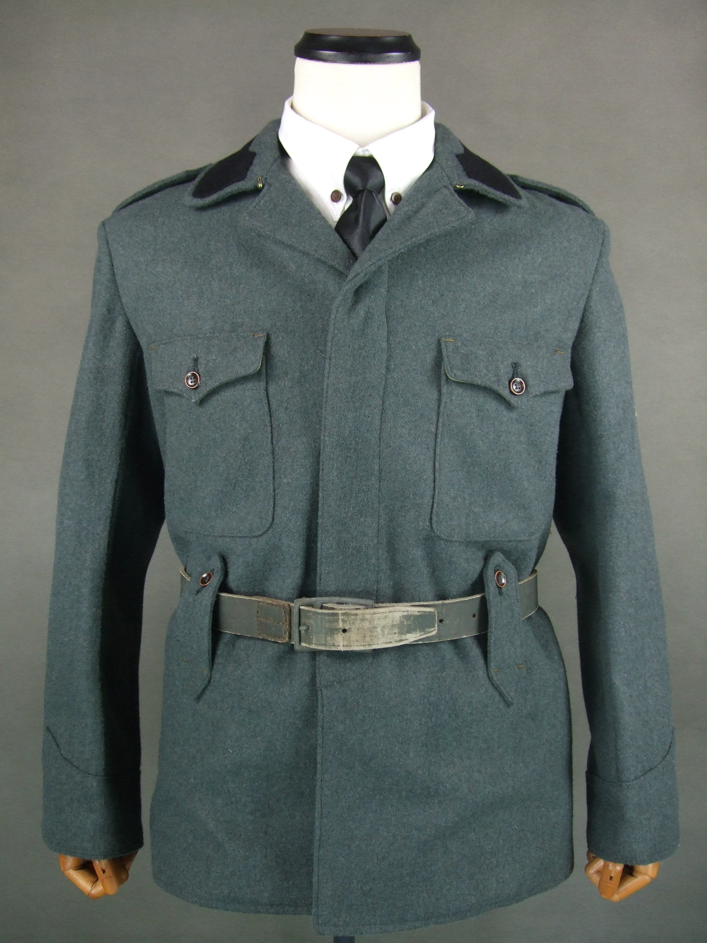 WW1 Italian Army Elite Assault Troops Model 1910 Arditi Tunic Grey Green Bersaglieri Giubbe